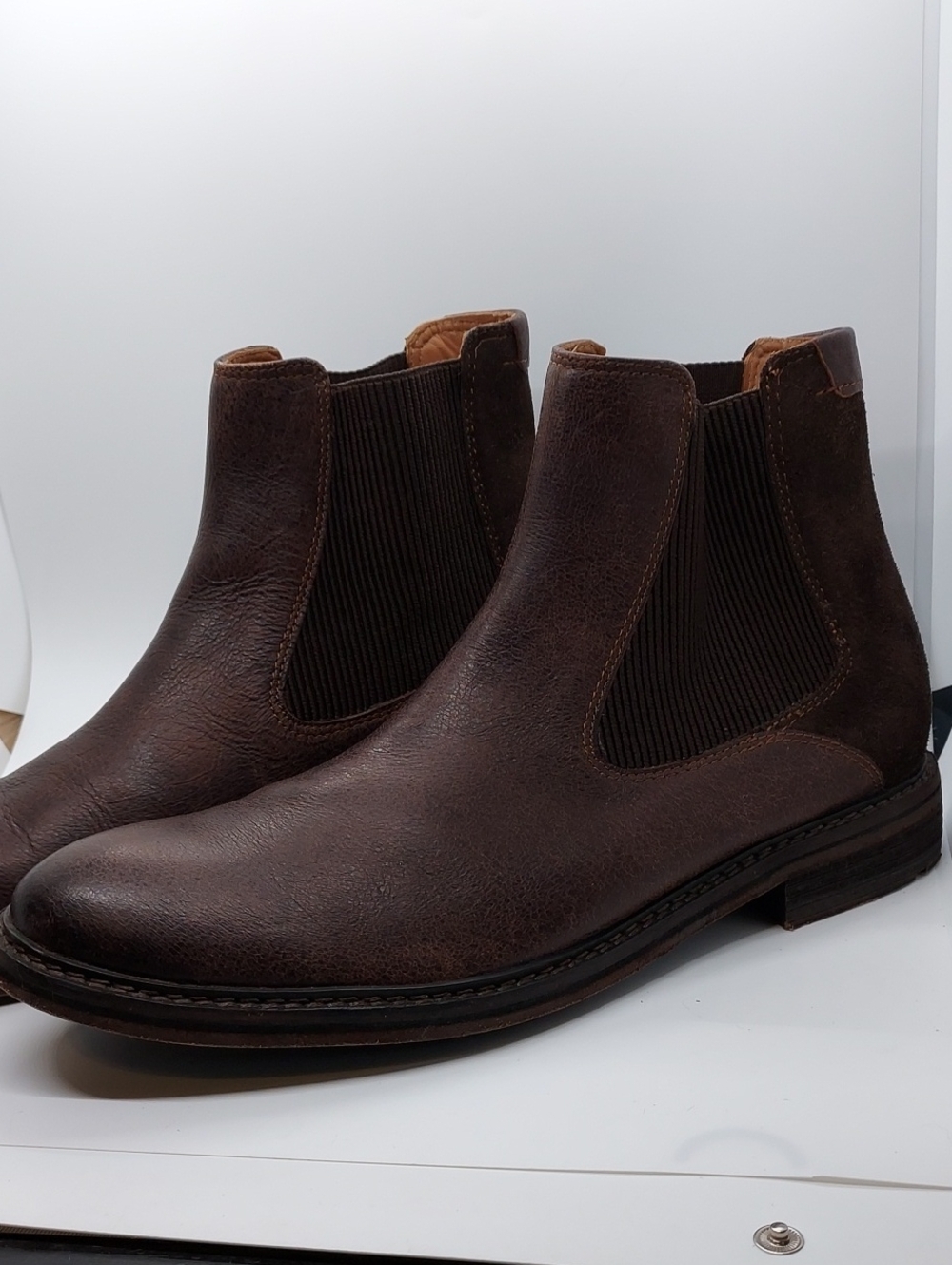 Lucky Brand Leather Chukka Boots Mens 10